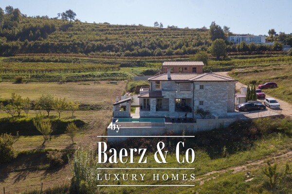 photo 9 Istria, Momjan, modern stone villa