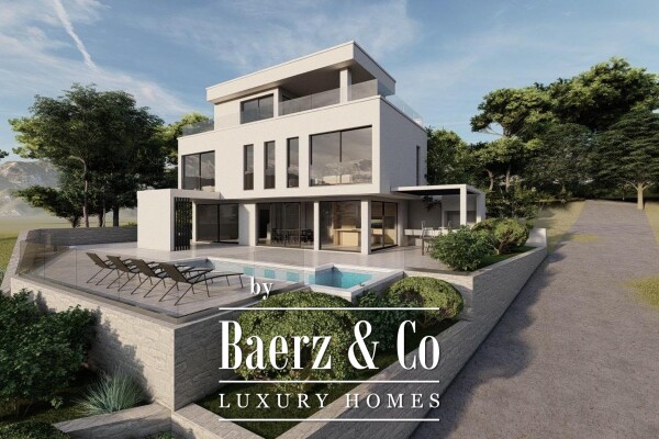 photo 7 Brač, Milna, luxury villa under construction, total NKP 280 m2