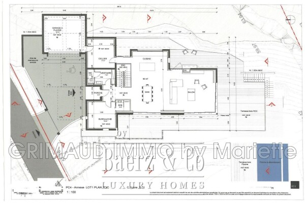 photo 2 Large serviced plot with a contemporary villa project