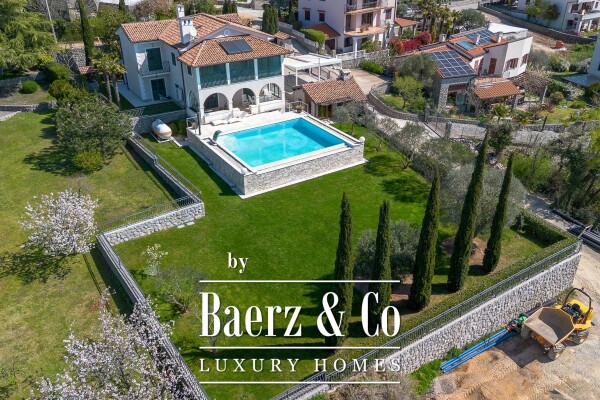 photo 2 Kastav, luxury villa with swimming pool and panoramic view of the Kvarner Bay