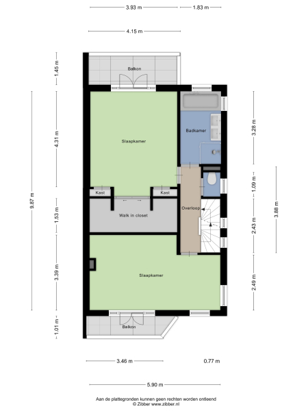 Floor Plan 4 - Jan van Ghestellaan 42