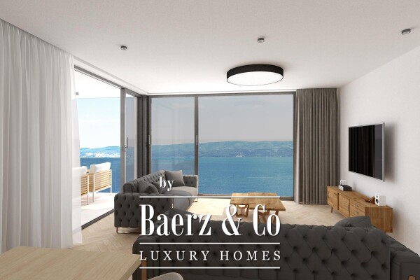 photo 14 Duće, luxurious Penthouse in a new building with a swimming pool and an open sea view
