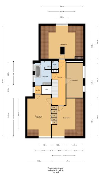 Floor Plan 2 - Valentijnsingel 16