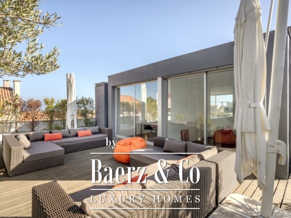 photo 6 3 + 1 Bedroom Duplex Penthouse with Private Terraces, Pool and Sea View in Cascais