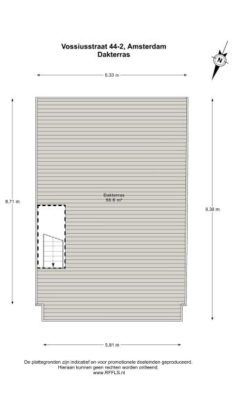 Floor Plan 9 - Vossiusstraat 44 2