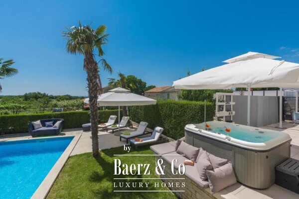 photo 23 Istria, surroundings of St. Lovrec, house with 6 bedrooms 380m2 with swimming pool, gym and sauna