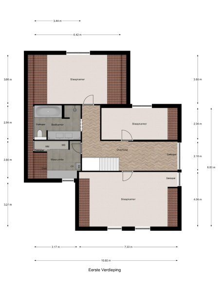 Floor Plan 2 - De Klomp 10