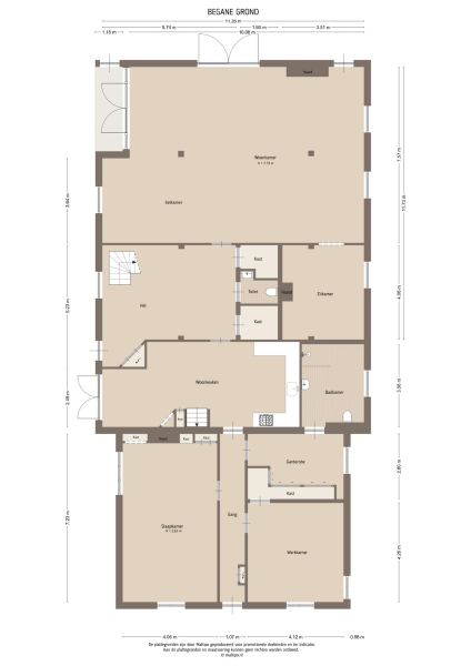Floor Plan 1 - Korfgraaf 24