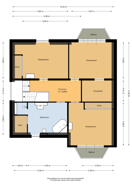 Floor Plan 3 - Bosbergstraat 39