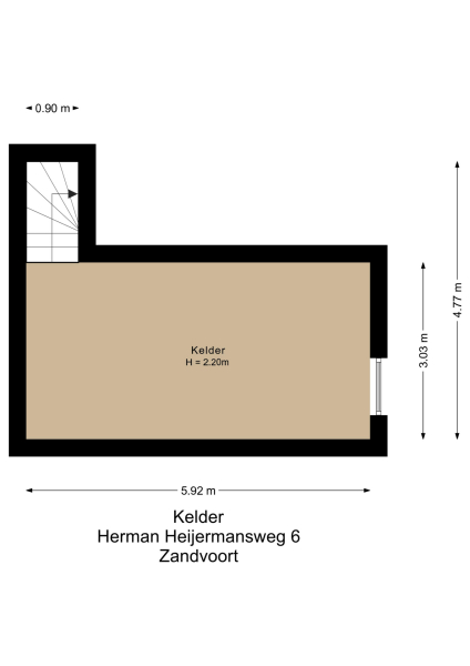 Floor Plan 3 - Herman Heijermansweg 6