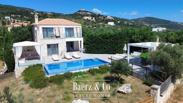 photo 2 Sea-View 3 bedroom Villa with Pool - Agios Nikolaos, Zakynthos