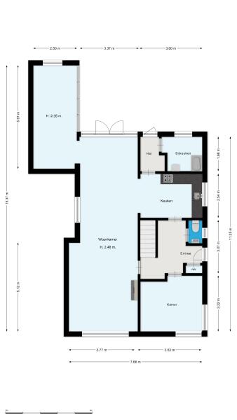 Floor Plan 3 - Heemraadschapslaan 45