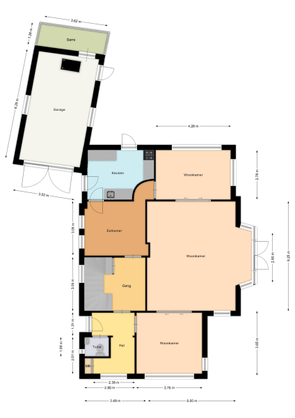 Floor Plan 2 - Broekhem 123