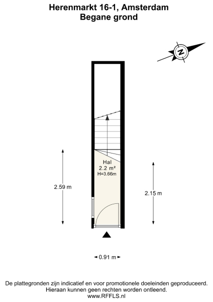 Floor Plan 9 - Herenmarkt 16 1