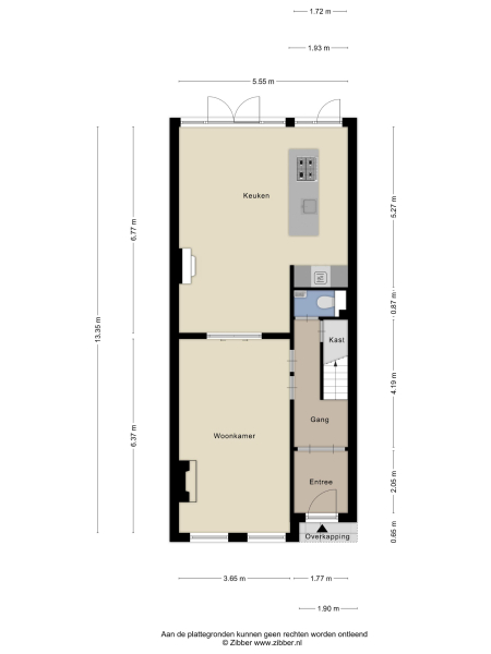 Floor Plan 2 - Rijn en Schiekade 47