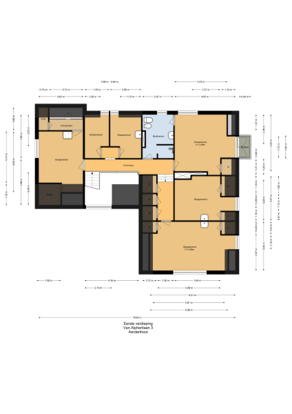 Floor Plan 2 - Van Alphenlaan 3