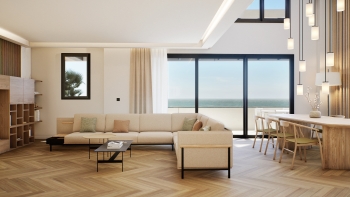 Corner Residence with Panoramic Sea and City Views