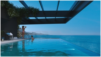Iconic Frontline Duplex Penthouse with Panoramic Mediterranean Views