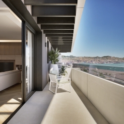 Iconic Frontline Duplex Penthouse with Panoramic Mediterranean Views