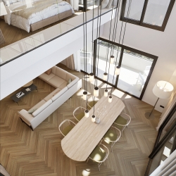 Expansive Duplex Penthouse with Panoramic Terraces and Open Sea Views