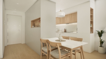 Corner penthouse with wraparound terrace and open views