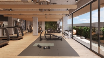 Penthouse with efficient layout and dual terraces