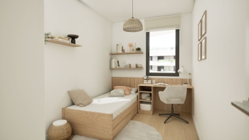 Penthouse with efficient layout and dual terraces