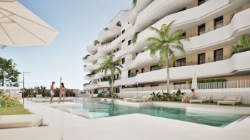 Penthouse with generous terrace and accessible layout