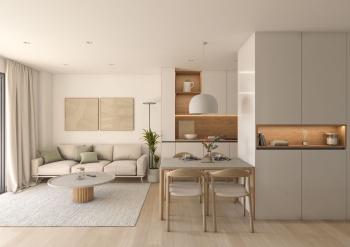 Premium penthouse with expansive terrace and open living layout