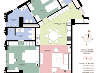 Two Bedroom Apartment