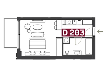 Studio Apartment